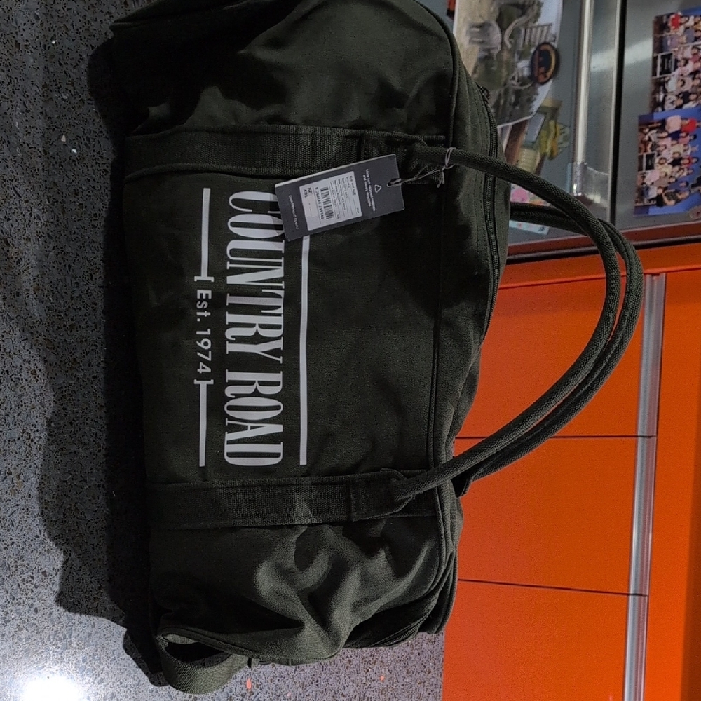 Country Road Dark Green Duffel Bag